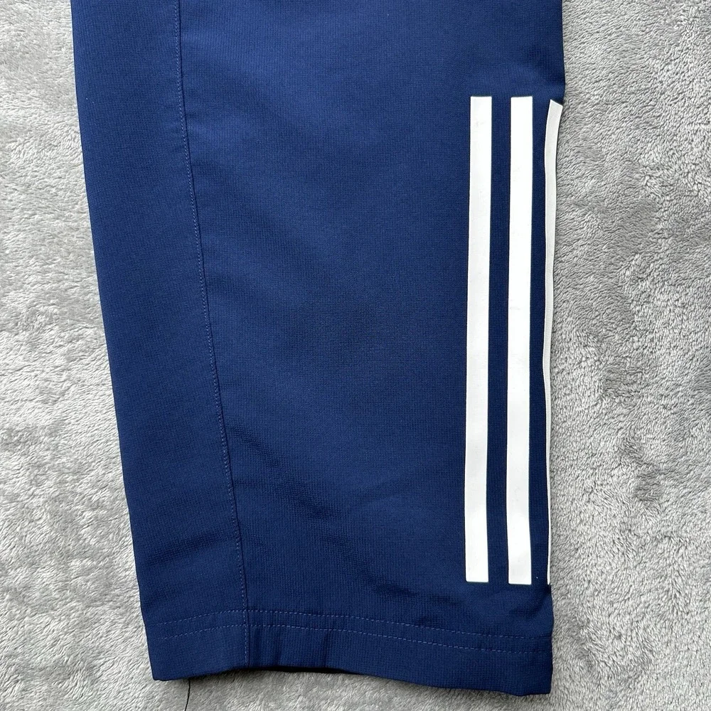 Adidas Adult Hockey Rink Navy Blue Pants Aeroready Mens Size Extra Large XL
